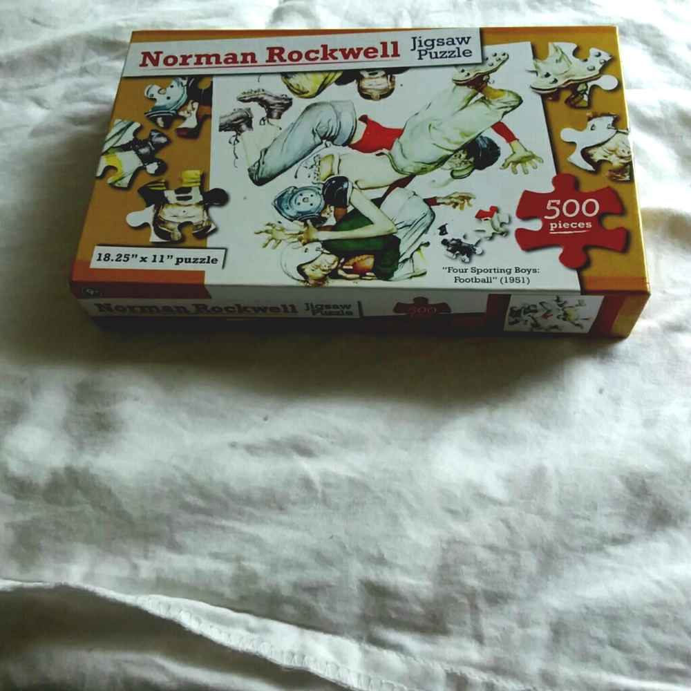 NORMAN ROCKWELL JIGSAW PUZZLE 500 PIECES